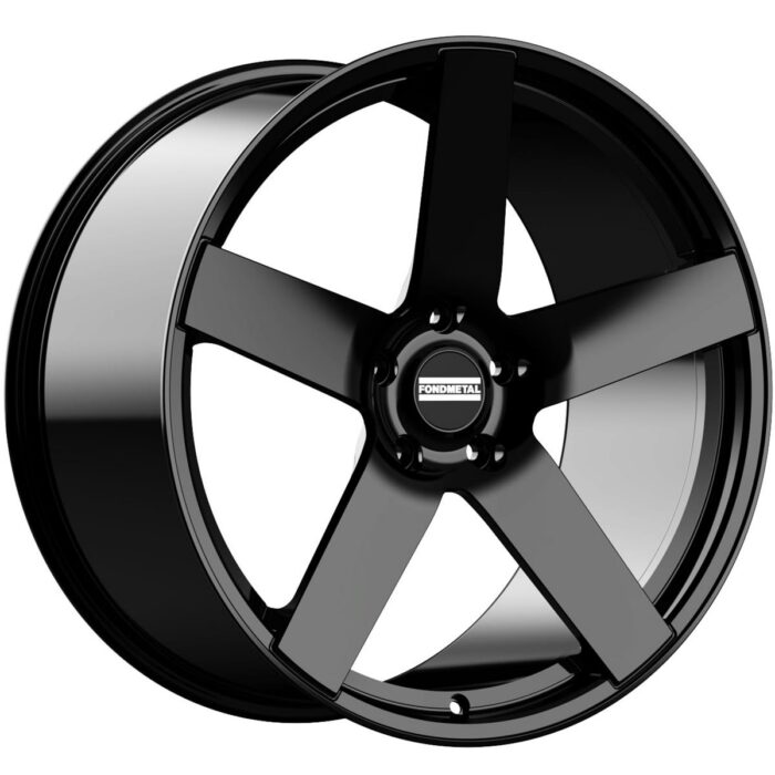 Fondmetal Istar Glossy Black 9x22 5x120 ET44