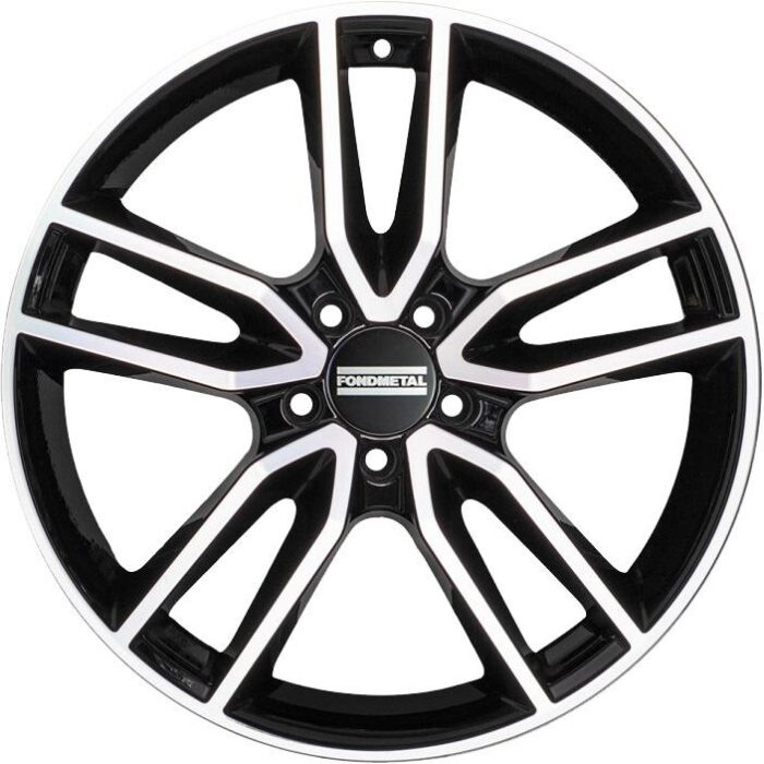 Fondmetal Koros Glossy Black Machined 8x19 5x112 ET49