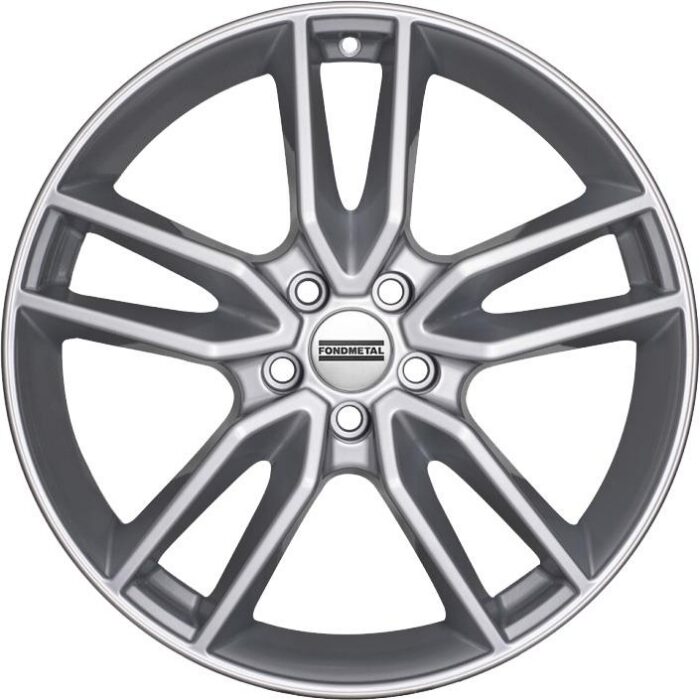 Fondmetal Koros Glossy Silver 7,5x17 5x120 ET55