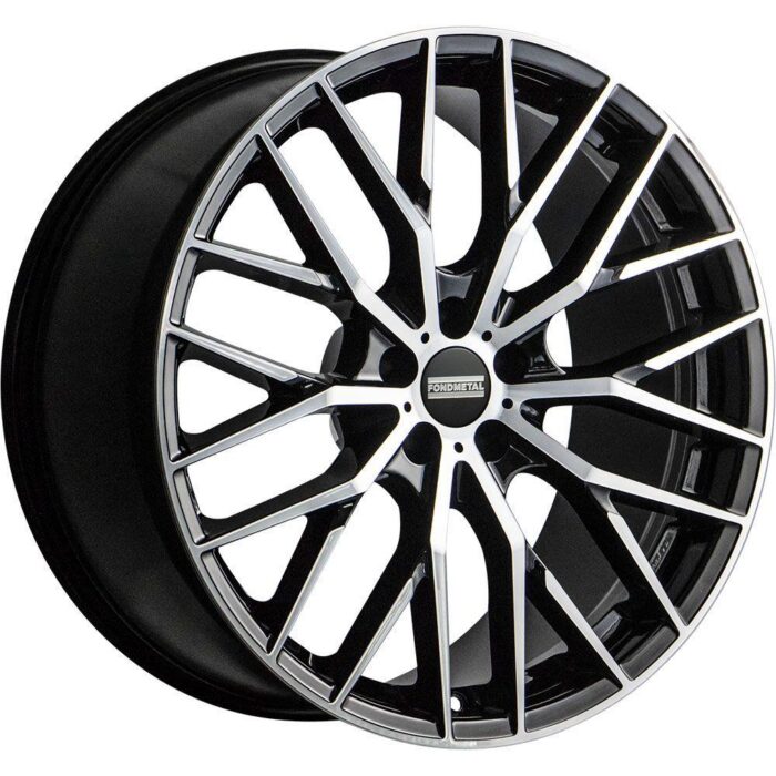 Fondmetal Makhai Glossy Black Machined 10x21 5x114.3 ET45