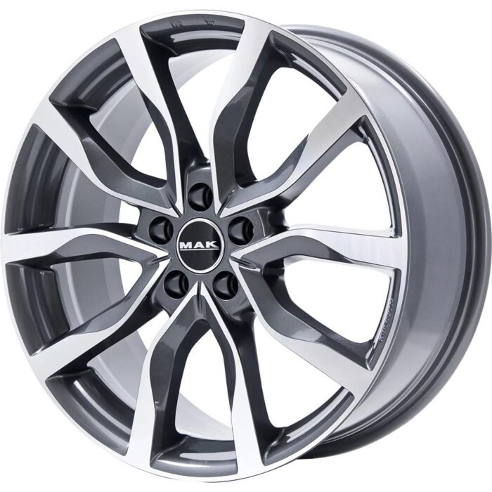MAK Highlands Gun Met-Mirror Face 8,5x20 5x108 ET12