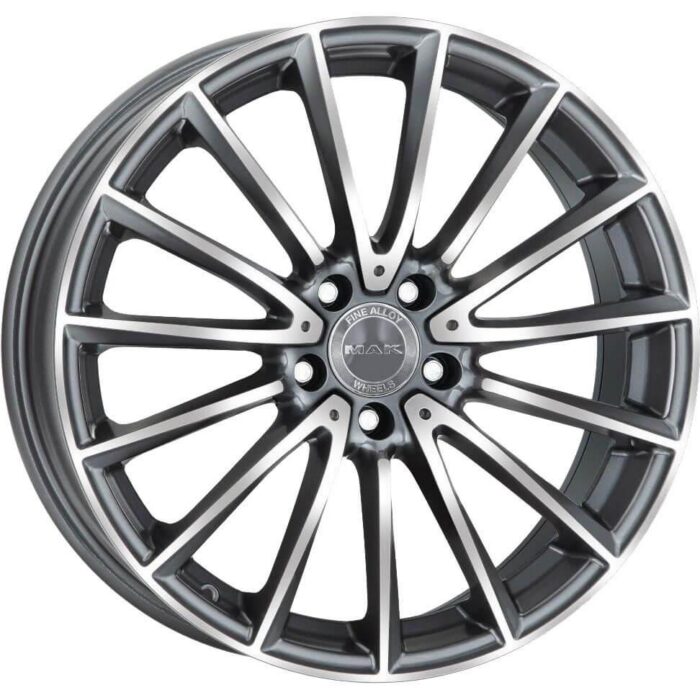 MAK Komet Gun Met-Mirror Face 8,5x21 5x112 ET39