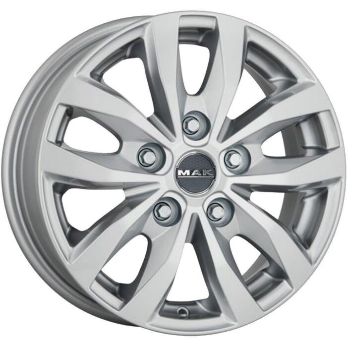 MAK Load 5 Silver 6,5x16 5x120 ET50