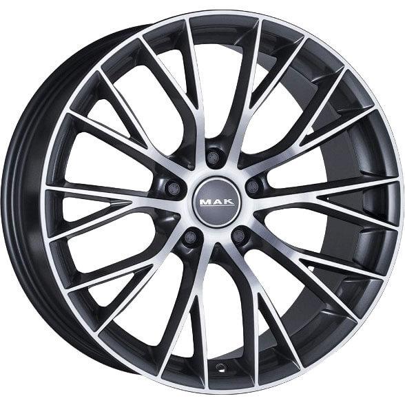 MAK Munchen Gun Met-Mirror Face 8,5x19 5x120 ET18