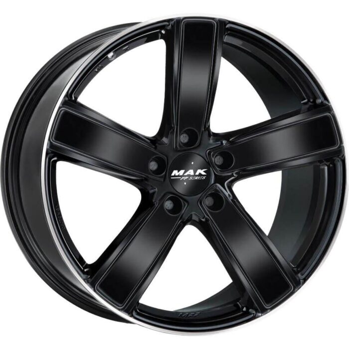 MAK Turismo-D-FF Gloss Black Mirror Ring 10,5x20 5x130 ET64