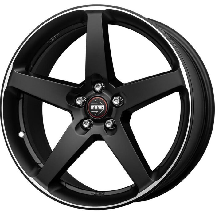 Momo Five Matt Black Polished 8,5x19 5x120 ET35