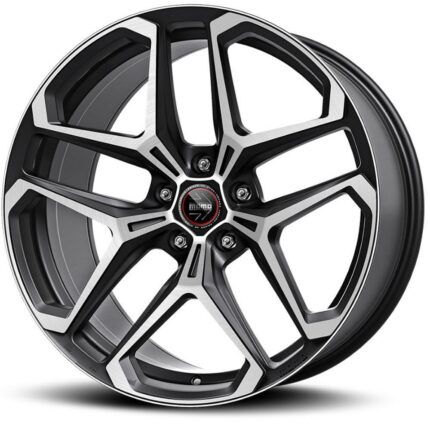 Momo RF-04 Matt Black Polished