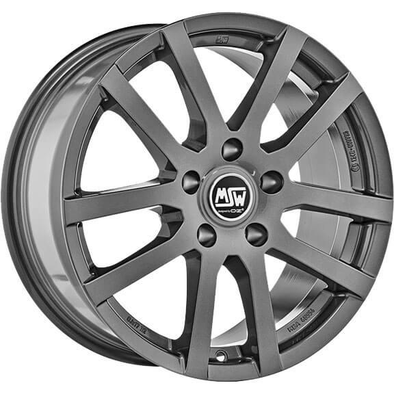 MSW 22 Grey Silver 5,5x14 4x100 ET45