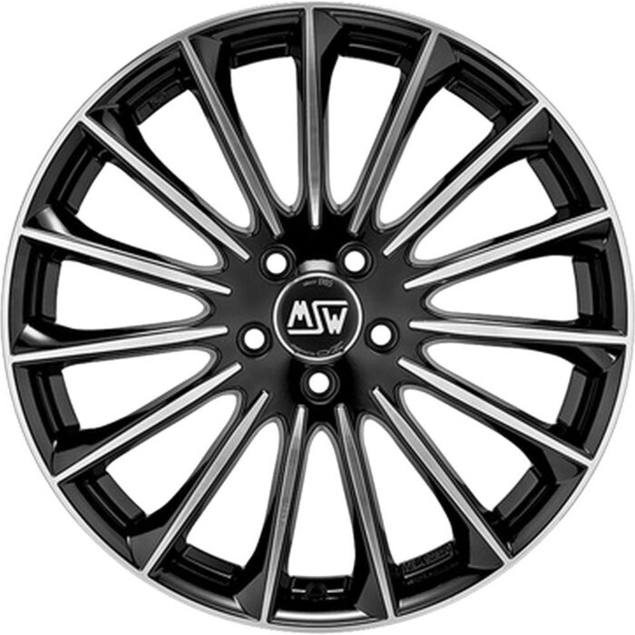 MSW 30 Gloss Black Full Polished 7,5x19 5x112 ET42