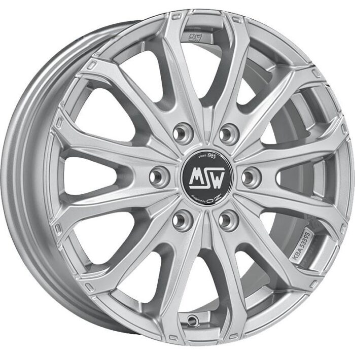 MSW 48 Van 6 Holes Full Silver 6,5x16 6x120 ET50