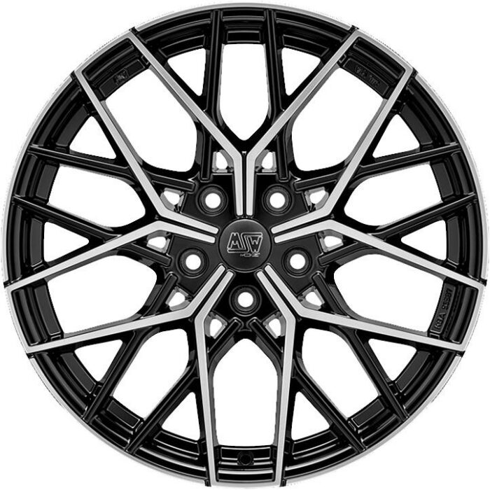 MSW 74 Gloss Black Full Polished 8,5x18 5x120 ET50