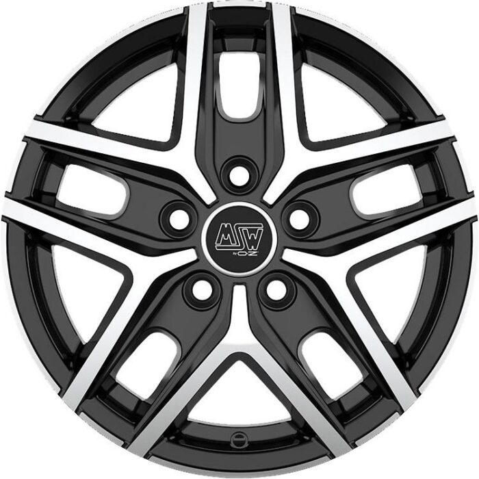 MSW 40 Van Gloss Black Full Polished 6,5x16 5x114.3 ET44