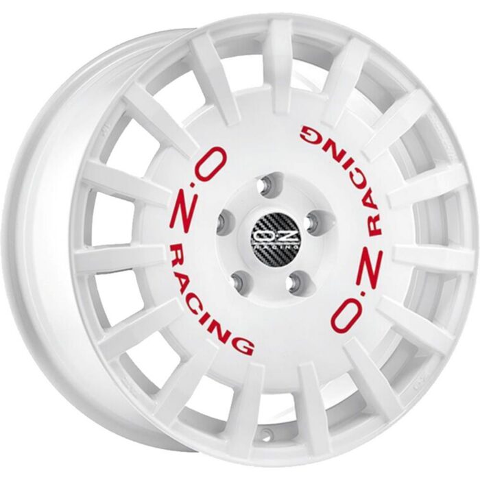 OZ Racing Rally Racing Race White Red Lettering 7,5x18 5x100 ET48