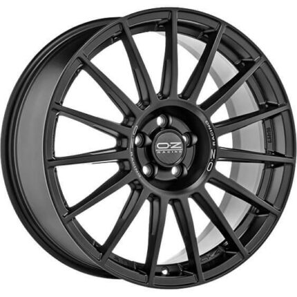 OZ Racing Superturismo Dakar Matt Black Silver Lettering