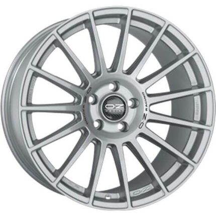 OZ Racing SUPERTURISMO DAKAR Matt Race Silver Black Lettering