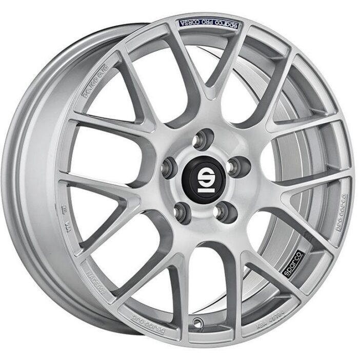 Sparco Pro Corsa Full Silver 8x18 5x112 ET35