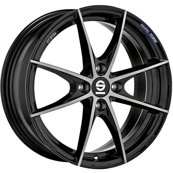 Sparco Trofeo 4 Fume Black Full Polished 6x15 4x108 ET42