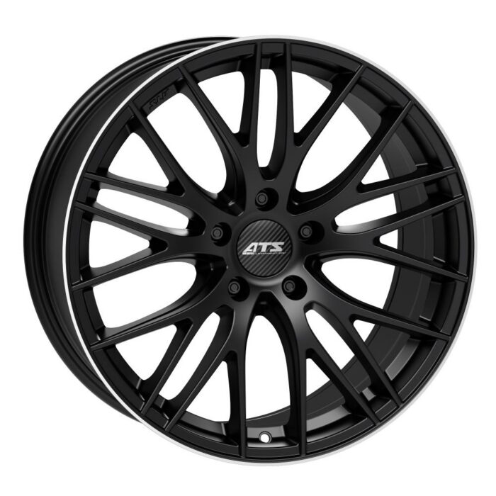 ATS Perfektion racing-black hornpolished 8x18 5x112 ET42