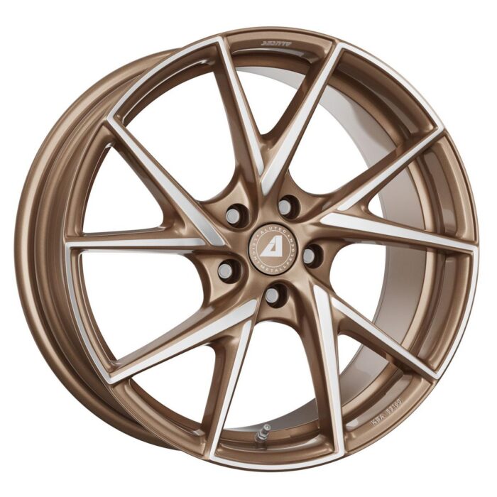 Alutec ADX.01 metallic-bronze frontpolished 7,5x18 5x112 ET50