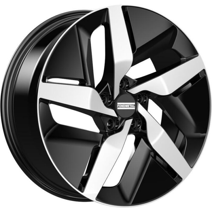 Fondmetal E-Joule Glossy Black Machined 7,5x19 5x108 ET47