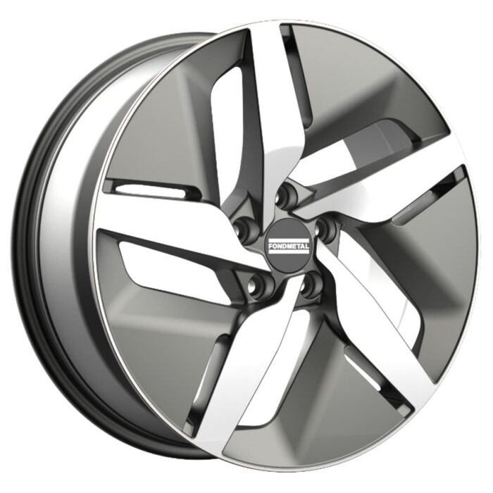 Fondmetal e-Joule Glossy Titanium Machined 7,5x19 5x114.3 ET40