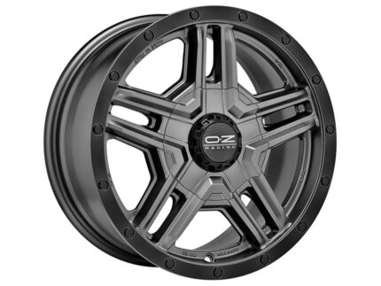 OZ Racing Rally Adventure Matt Graphite / Black Lip