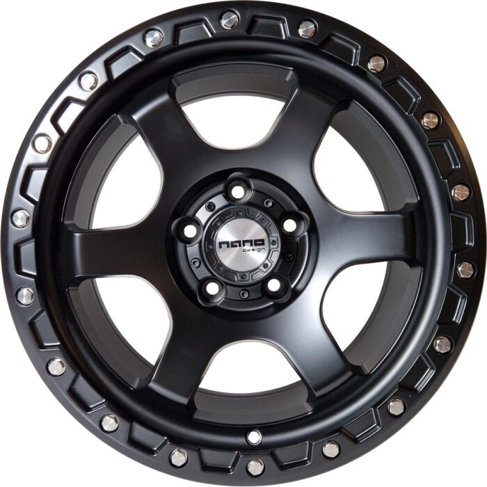 Nano 3S240 Full Matt Black 8,5x17 5x127 ET0