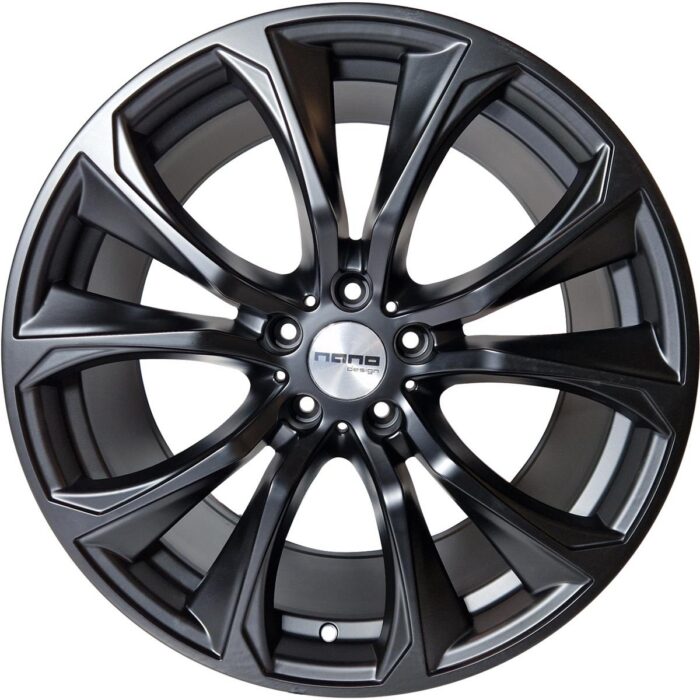Nano 5736 Matt Black 10x20 5x120 ET35