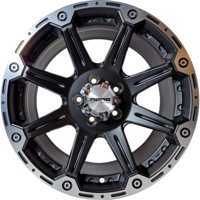 Nano BK717 Matt Black polished 8,5x18 5x120 ET20