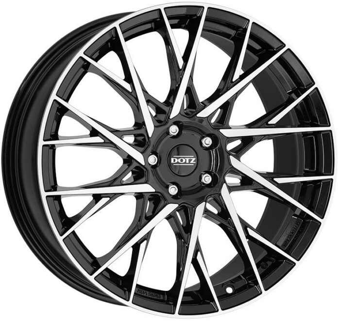 Dotz Fuji dark Black/polished 9x19 5x112 ET44