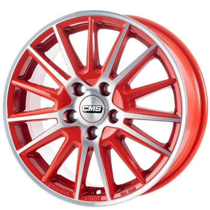 CMS C23 Diamond Red Gloss 6,5x16 4x100 ET37