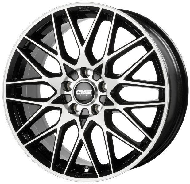 CMS C25 Diamond Black Gloss 7x17 4x100 ET45