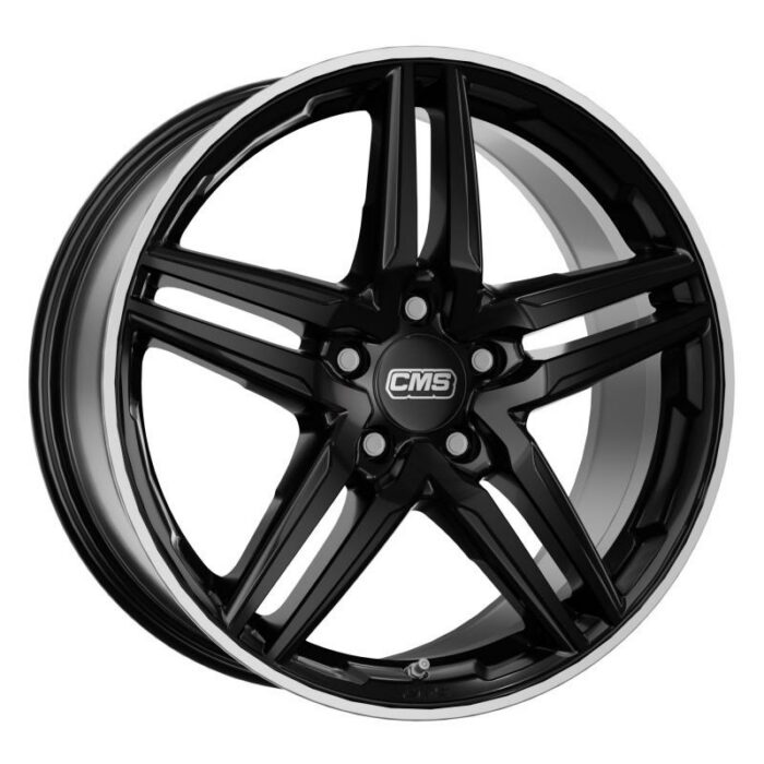 CMS C29 Diamond Rim Black Gloss 7,5x17 5x112 ET38