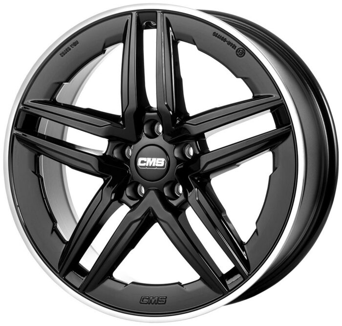 CMS C29-AERO Diamond Rim Black Gloss 8,5x18 5x112 ET36