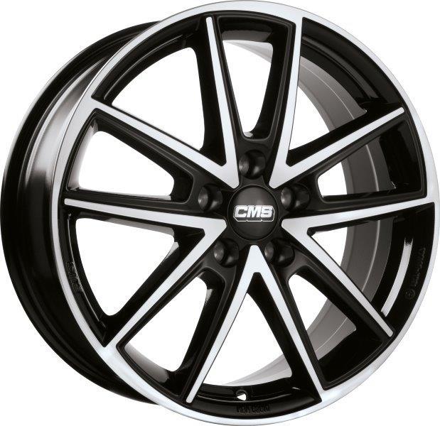CMS C30 Diamond Black Gloss 6,5x16 5x100 ET40