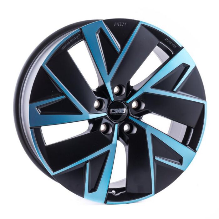 CMS C32-AERO Diamond Black Blue 8x19 5x112 ET34