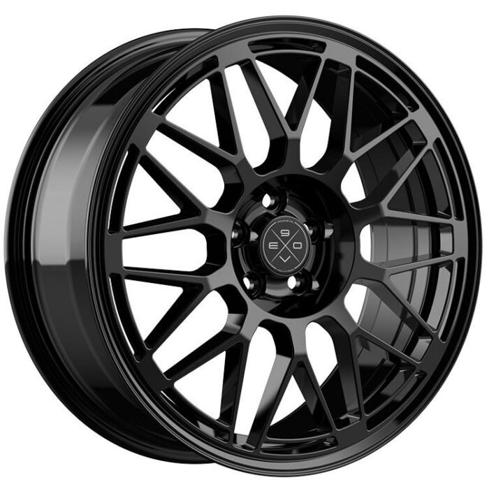 Fondmetal 9EVO Glossy Black 7x17 4x98 ET35