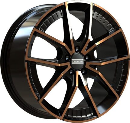 Fondmetal Elatha Black Clearcoat Matt Bronze Machined