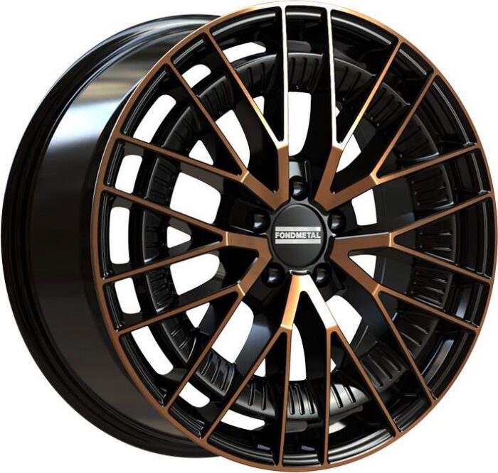 Fondmetal Kari Black Clearcoat Matt Bronze Machined 9,5x20 5x112 ET22