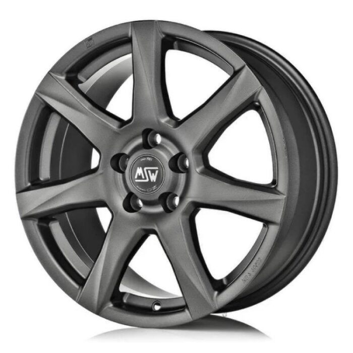 MSW 77 Matt Dark Grey 5x14 4x100 ET35