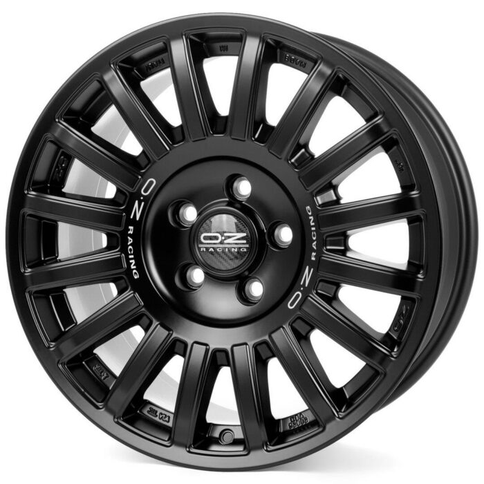 OZ Racing Rally Raid Matt Black Silver Lettering 8,5x18 6x114.3 ET40