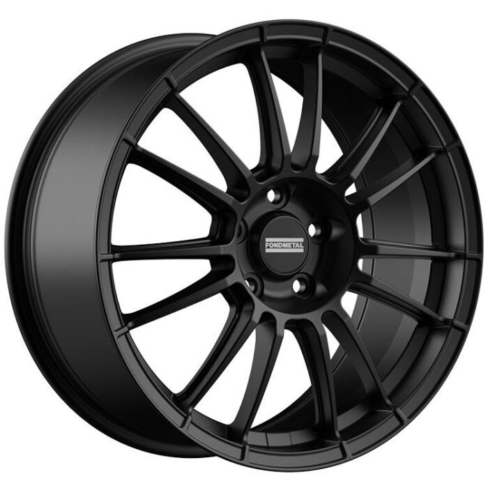 Fondmetal 9RR Glossy Black 9x20 5x112 ET38