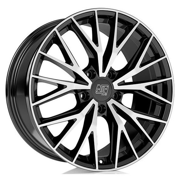 MSW 44 Gloss Black Full Polished 8,5x20 5x112 ET35