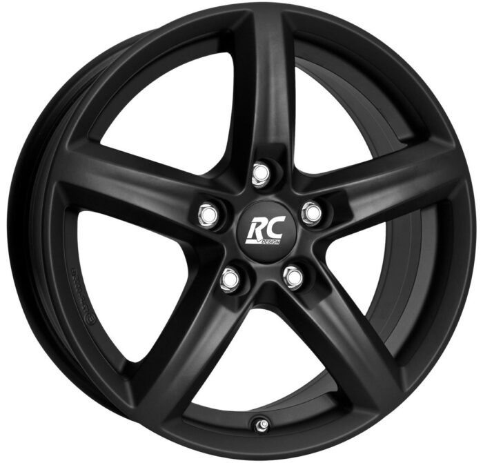 RC Design RC24 Schwarz Klar Matt (SKM) 6,5x16 5x114.3 ET44