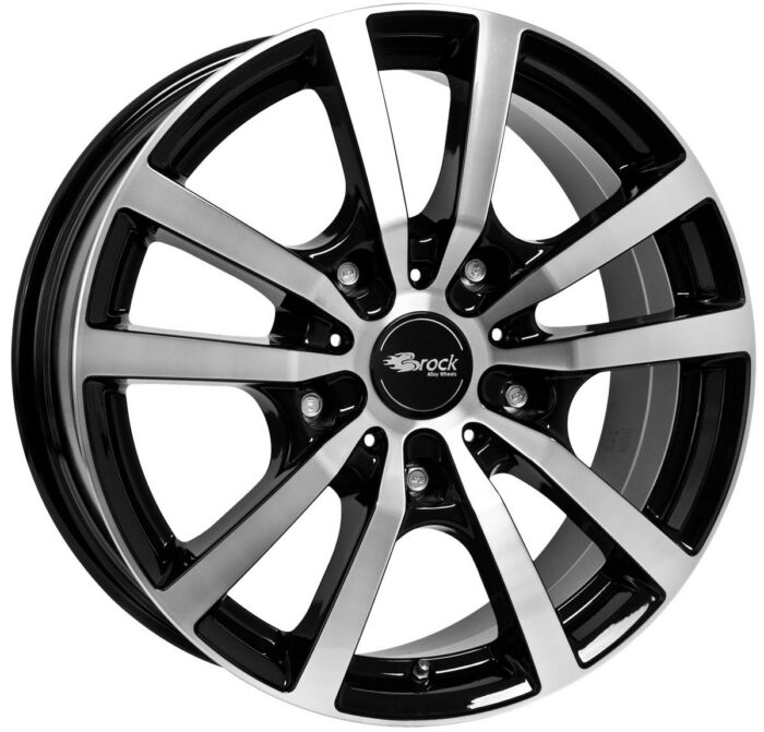 RC Design RC25 Schwarz Glanz Voll-Poliert (SGVP) 7,5x17 5x118 ET40