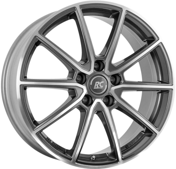 RC Design RC32 Himalaya Grey Voll-Poliert (HGVP) 6,5x16 5x100 ET40