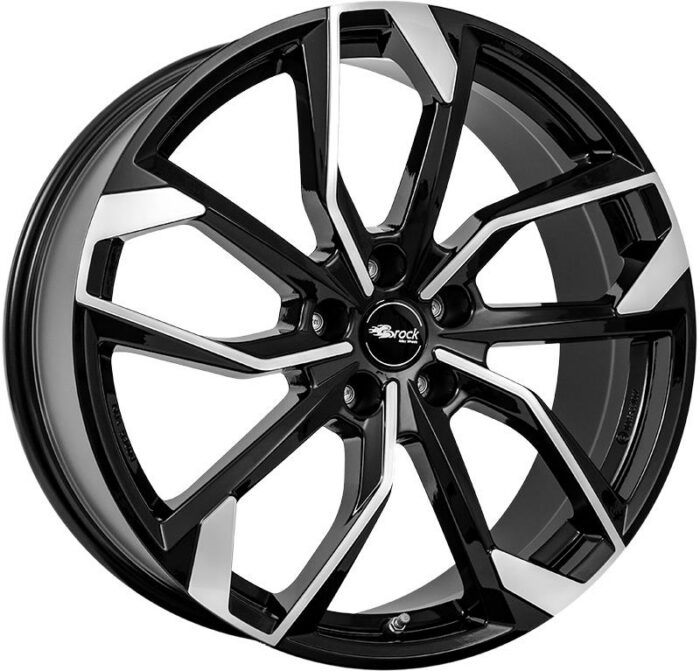 RC Design RC34 Schwarz Glanz Voll-Poliert (SGVP) 6,5x16 4x100 ET40