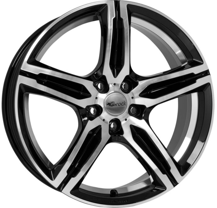 Brock B29 Schwarz Glanz Voll-Poliert (SGVP) 7,5x17 5x112 ET45