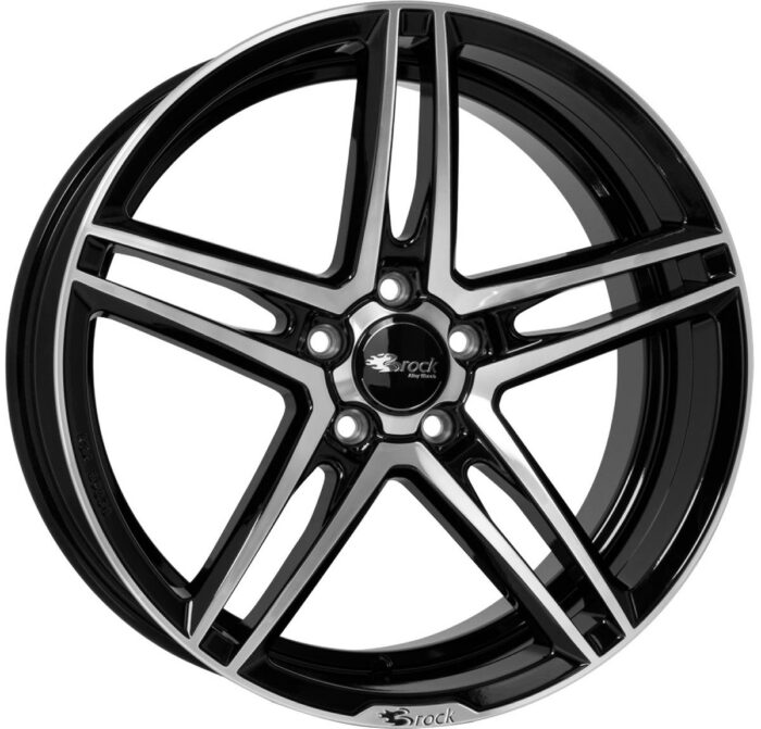 Brock B33 Schwarz Glanz Voll-Poliert (SGVP) 8,5x19 5x108 ET45