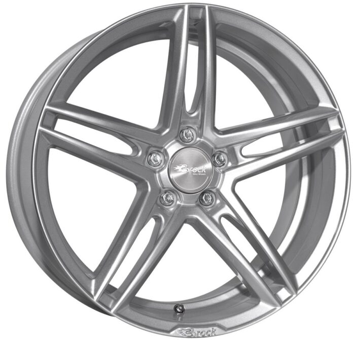 Brock B33 Kristallsilber (KS) 8,5x18 5x114.3 ET38